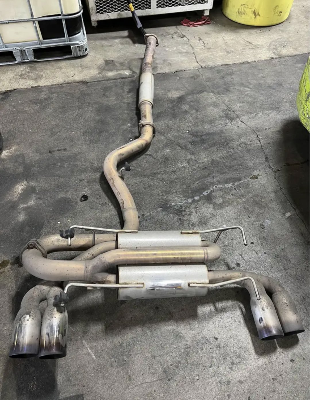 MXP SP SPEC DUAL CAT-BACK EXHAUST - SUBARU WRX STI HATCHBACK