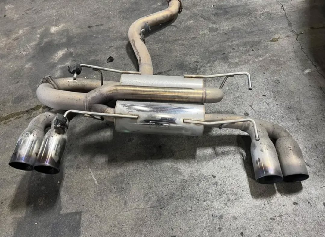 MXP SP SPEC DUAL CAT-BACK EXHAUST - SUBARU WRX STI HATCHBACK - Image 2