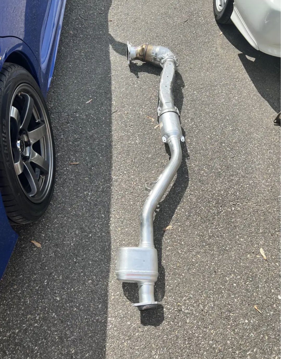 2017 Subaru Wrx Sti Stock J-pipe