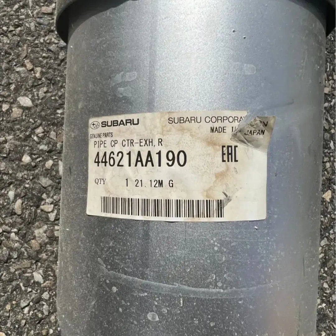 2017 Subaru Wrx Sti Stock J-pipe - Image 2