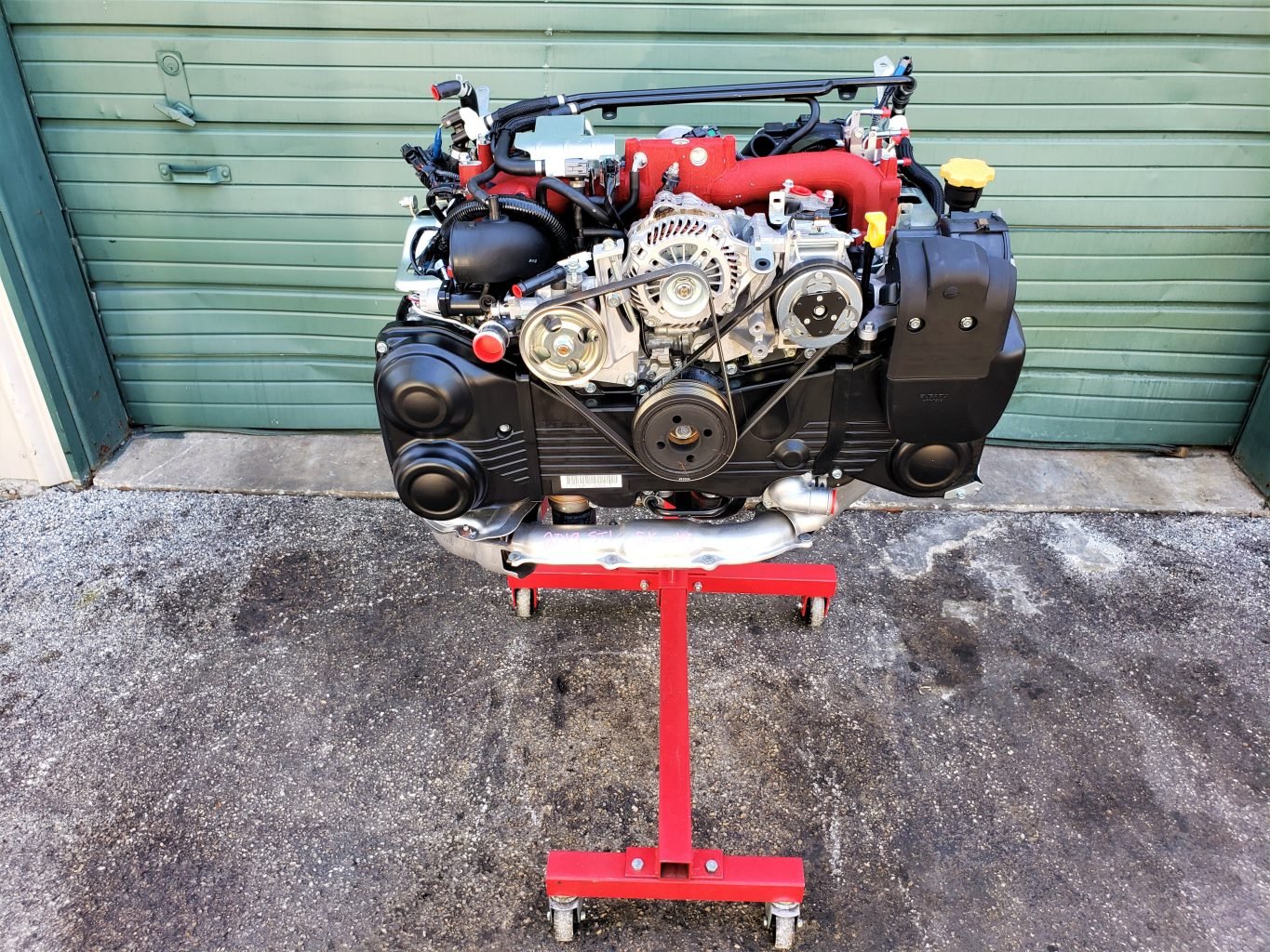 2019-2021 SUBARU WRX STI ENGINE MOTOR LONG BLOCK & VF48 TURBO EJ257 5K MILES OEM