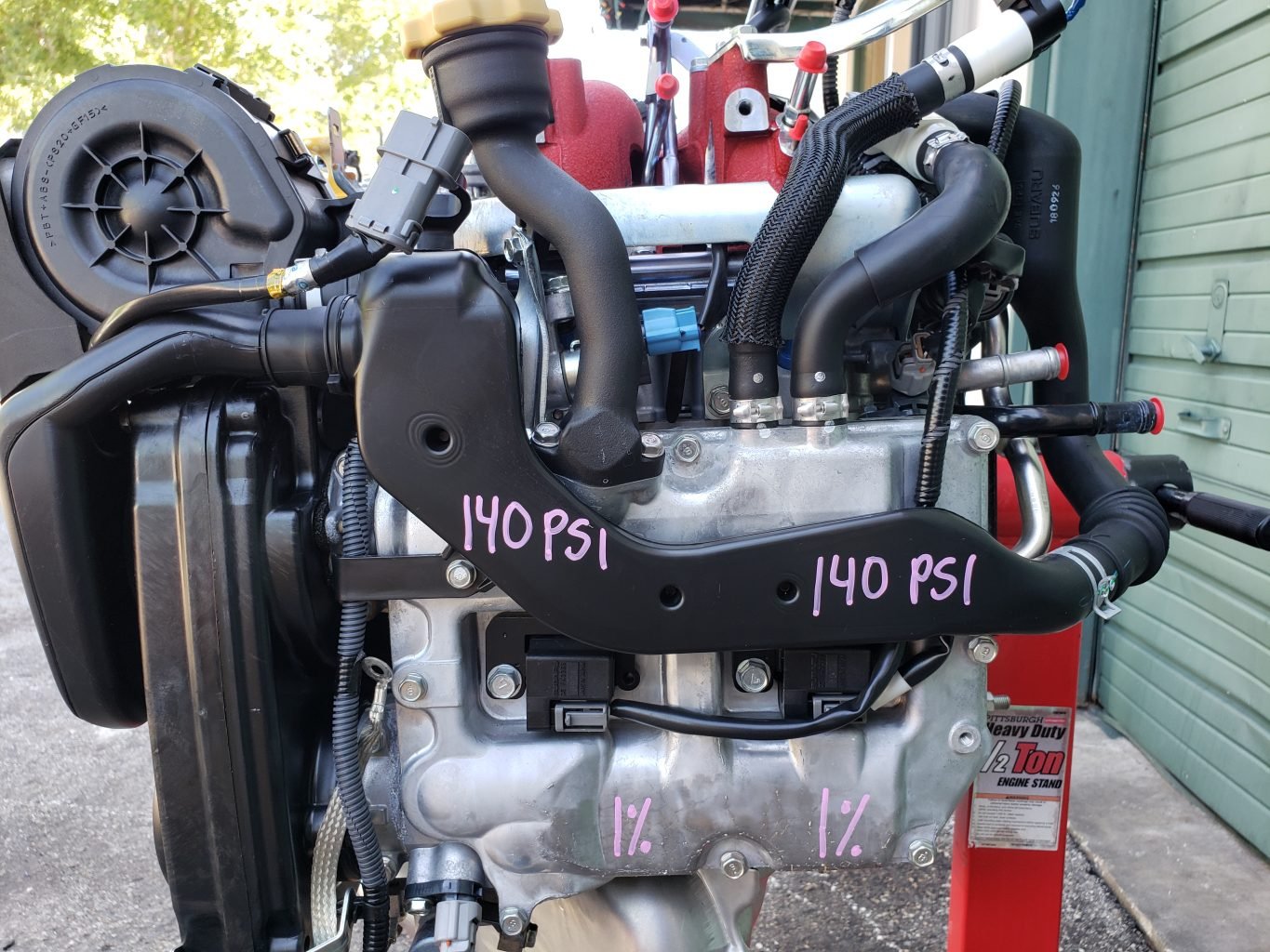 2019-2021 SUBARU WRX STI ENGINE MOTOR LONG BLOCK & VF48 TURBO EJ257 5K MILES OEM - Image 9