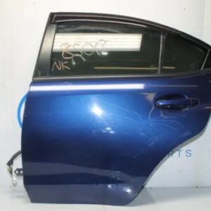 15-21 SUBARU WRX STI OEM STOCK LH LEFT DRIVERS LAPIS BLUE REAR DOOR 16 17 18 19