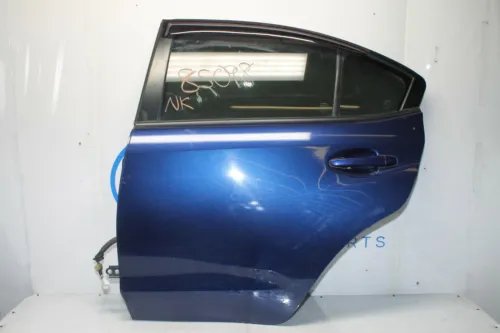 15-21 SUBARU WRX STI OEM STOCK LH LEFT DRIVERS LAPIS BLUE REAR DOOR 16 17 18 19
