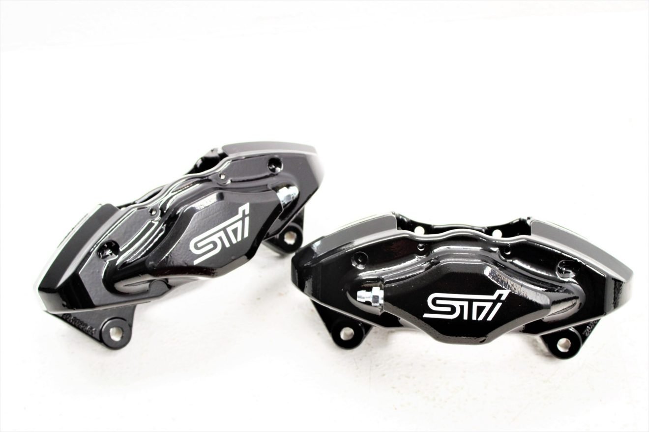 2008-2017 SUBARU WRX STI REAR BREMBO BRAKE CALIPERS 38K MILES OEM LH/RH