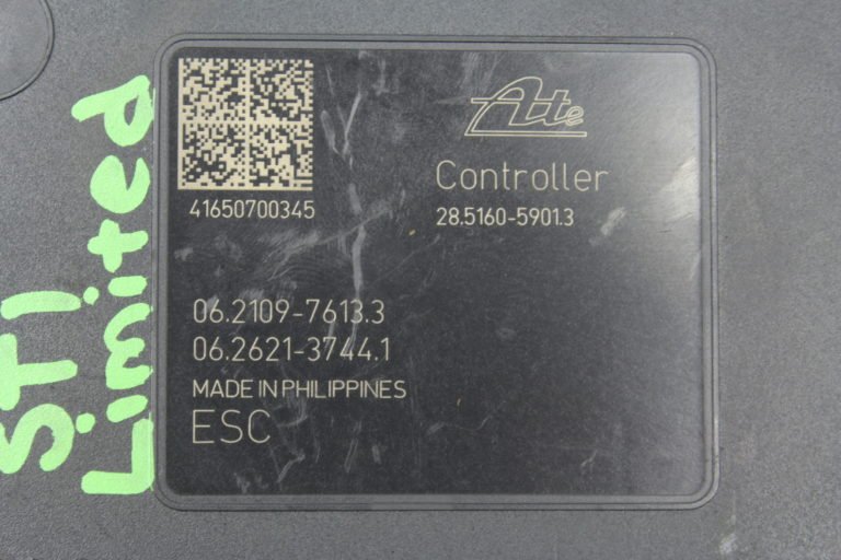 2015-2020 SUBARU WRX STI ABS ANTI-LOCK BRAKE SYSTEM MODULE OEM 27536VA060 - Image 5