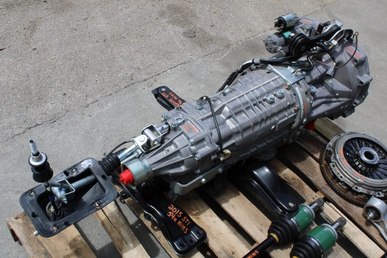 2008-2018 SUBARU WRX STI 6 SPEED MANUAL TRANSMISSION SWAP 6MT 54K MILES EJ257 - Image 9