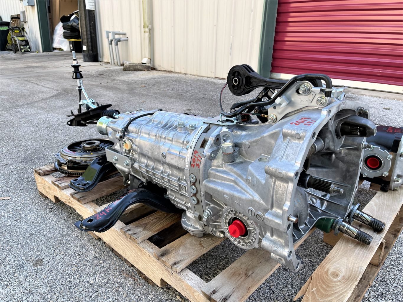 2019-2021 SUBARU WRX STI 6 SPEED MANUAL TRANSMISSION SWAP 6MT 24K MILES EJ257 - Image 5