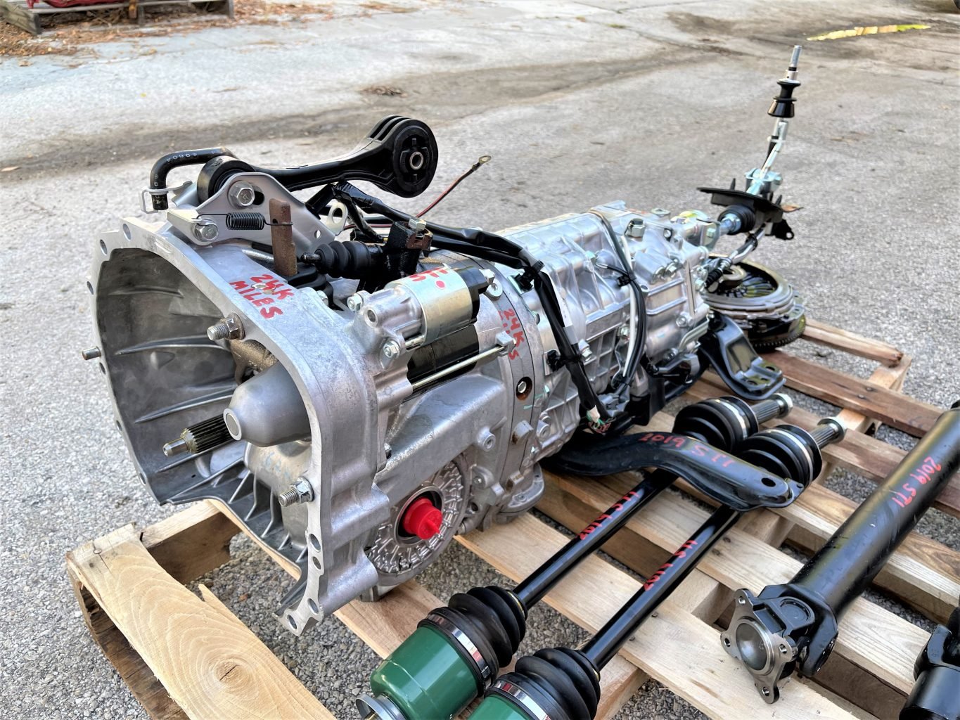 2019-2021 SUBARU WRX STI 6 SPEED MANUAL TRANSMISSION SWAP 6MT 24K MILES EJ257 - Image 6