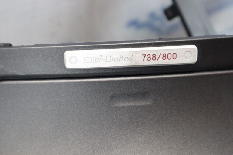 2007 SUBARU WRX STI LIMITED #738/800 CENTER CONSOLE SWAP CONVERSION EJ257 OEM (RARE) - Image 7