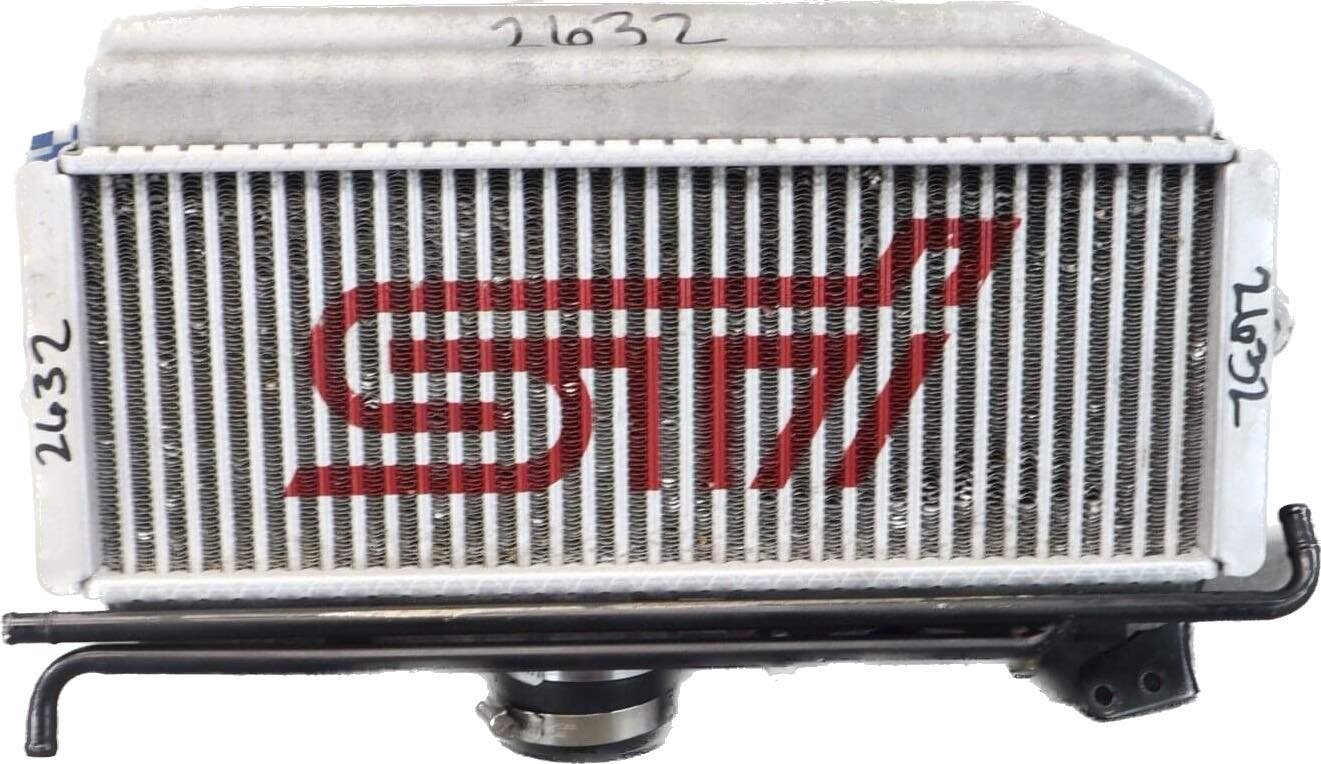 2004-2007 SUBARU WRX STI TMIC TOP MOUNT INTERCOOLER & Y PIPE ELBOW OEM 71K MILES