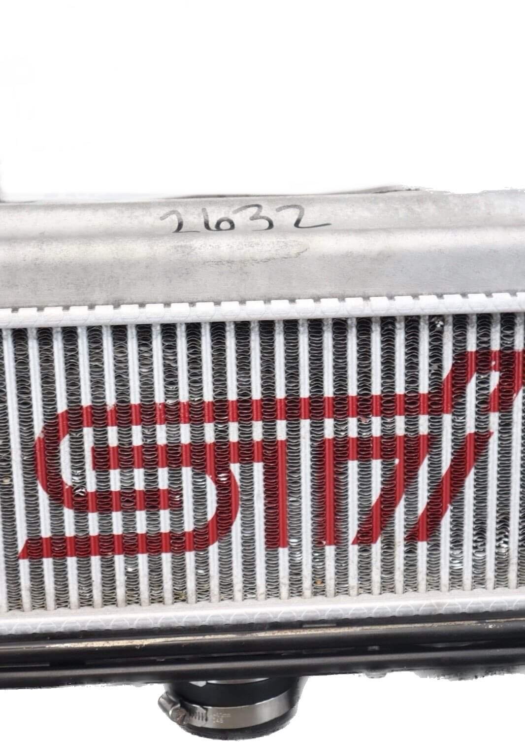 2004-2007 SUBARU WRX STI TMIC TOP MOUNT INTERCOOLER & Y PIPE ELBOW OEM 71K MILES - Image 6