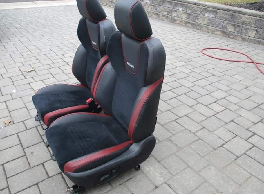 2020 Subaru STI Recaro front seats heated with free rear seats - Image 2