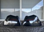 V5 SMOKE BLACK FULL LED TAIL LIGHTS DYNAMIC INDICATOR FOR 15-21 SUBARU WRX STI TAILLIGHTS