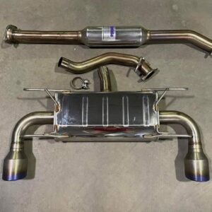Toyota 86 and Subaru BRZ Invidia Q300 2.5" Catback Exhaust System with Titanium Tips