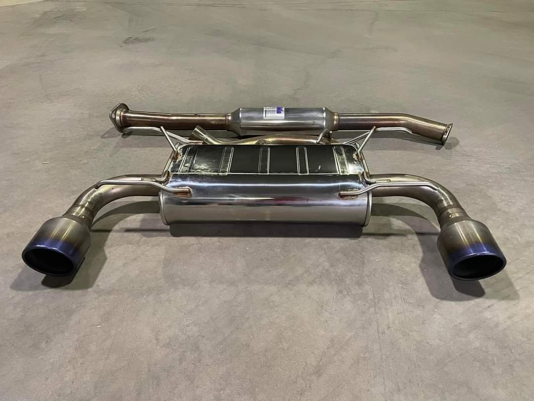 Toyota 86 and Subaru BRZ Invidia Q300 2.5" Catback Exhaust System with Titanium Tips - Image 2