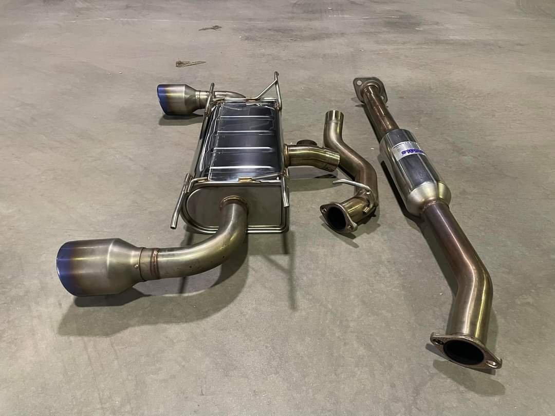 Toyota 86 and Subaru BRZ Invidia Q300 2.5" Catback Exhaust System with Titanium Tips - Image 4