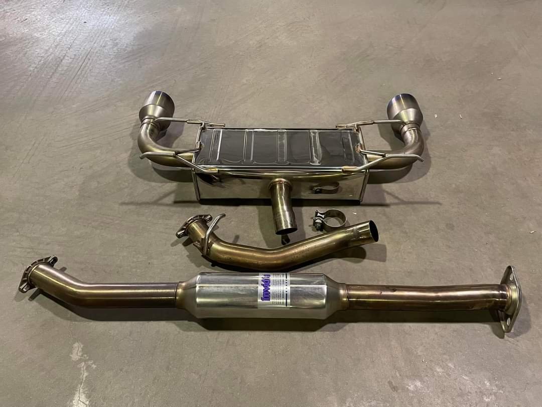 Toyota 86 and Subaru BRZ Invidia Q300 2.5" Catback Exhaust System with Titanium Tips - Image 5