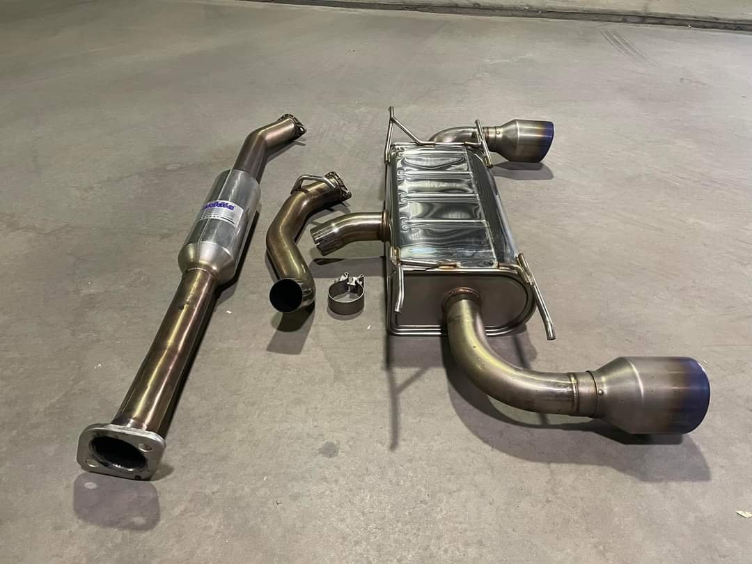 Toyota 86 and Subaru BRZ Invidia Q300 2.5" Catback Exhaust System with Titanium Tips - Image 3