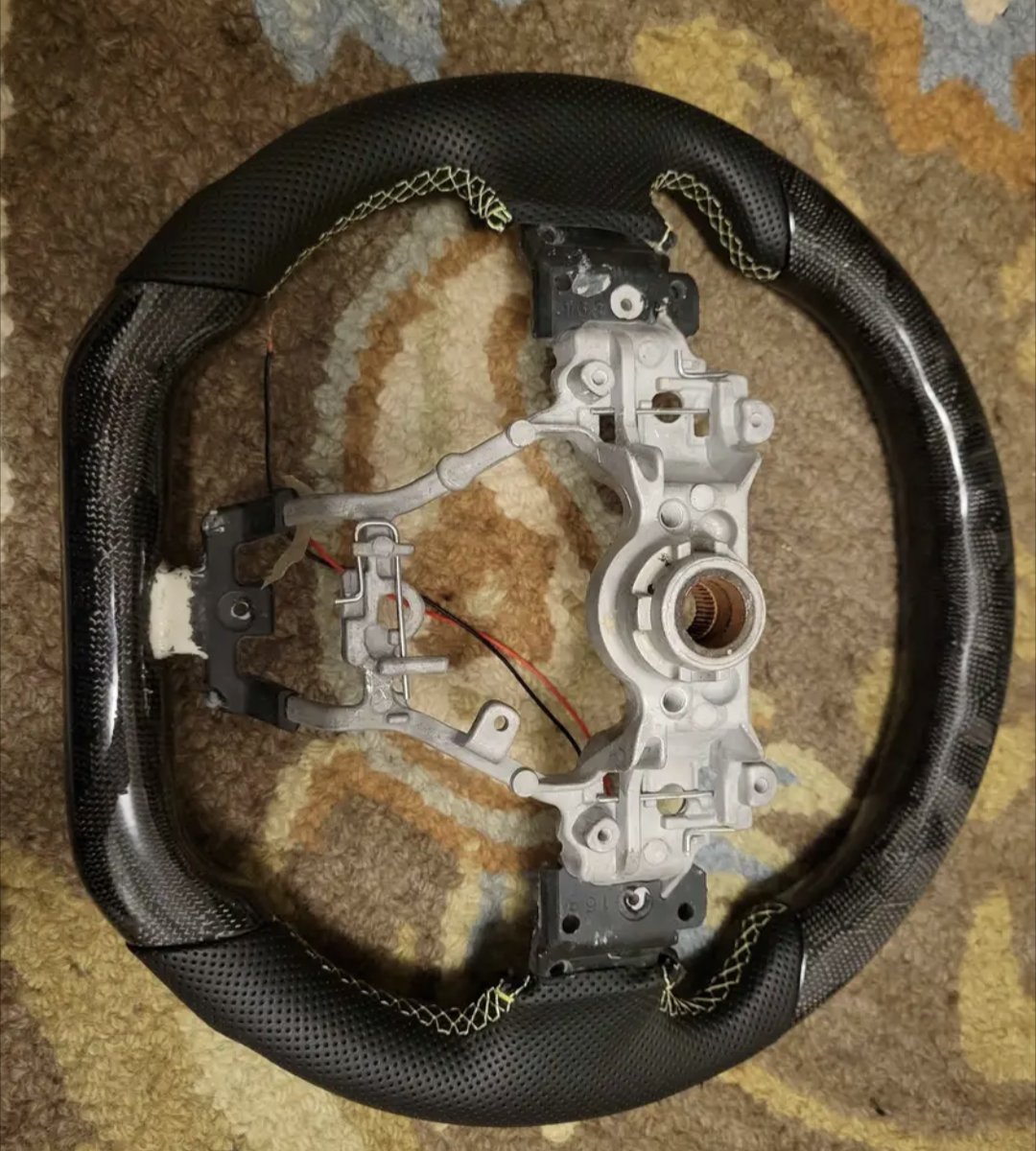 Molded Innovations D-Shaped Carbon Fiber Steering Wheel with Digital Pro Display 2015-2021 WRX / 2015-2021 STI - Image 6