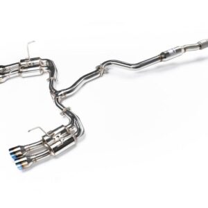 Invidia Gemini R400 Titanium Quad Tip Exhaust 2015-2021 WRX / 2015-2021 STI