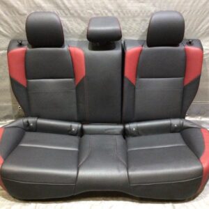2015-2018 Subaru WRX STI Black Leather Rear Seat Set / OEM / SS009