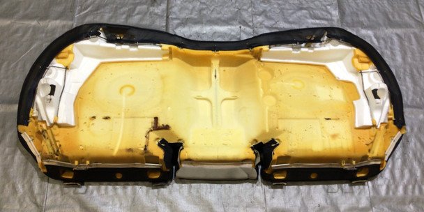 2015-2018 Subaru WRX STI Black Leather Rear Seat Set / OEM / SS009 - Image 9