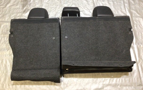 2015-2018 Subaru WRX STI Black Leather Rear Seat Set / OEM / SS009 - Image 3
