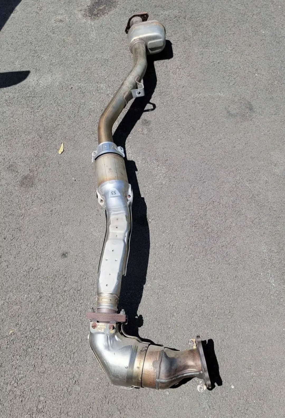 J pipe Catalytic converter for WRX 2015-2021 - Image 2