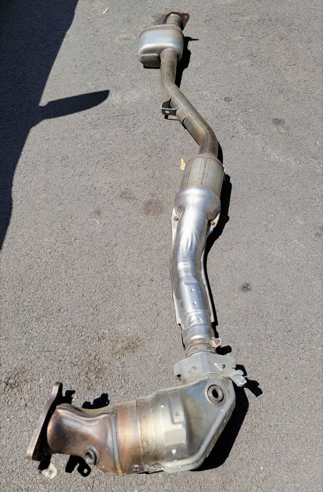 J pipe Catalytic converter for WRX 2015-2021