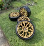 2018+ Subaru Wrx sti wheels powder-coated gold