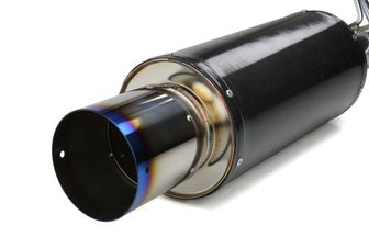 HKS Carbon-Ti Cat Back Exhaust - 2002-2007 Subaru WRX / STI - Image 4