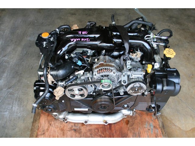 2011 2012 2013 SUBARU IMPREZA WRX 2.5L TURBO ENGINE MOTOR EJ255 28K - Image 2