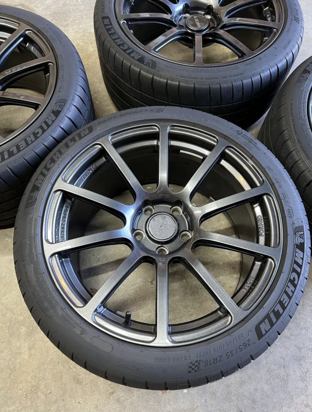 Mach V Crucial Wheels with Michelin Pilot Sport 4S Tires - Image 5