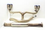 2008-2014 SUBARU WRX & STI HATCH AGENCY POWER CATBACK EXHAUST SYSTEM BURNT TIPS