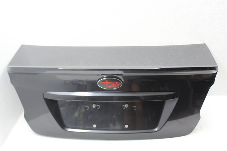 2015-2020 SUBARU WRX & STI REAR TRUNK LID DECK W/ LIP DGM DARK GREY METALLIC OEM - Image 4