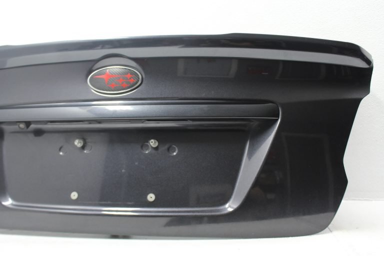 2015-2020 SUBARU WRX & STI REAR TRUNK LID DECK W/ LIP DGM DARK GREY METALLIC OEM - Image 11