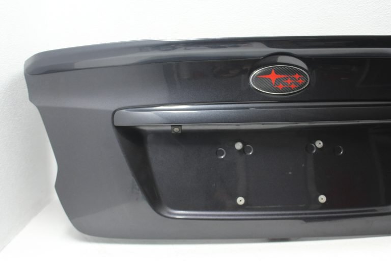 2015-2020 SUBARU WRX & STI REAR TRUNK LID DECK W/ LIP DGM DARK GREY METALLIC OEM - Image 2