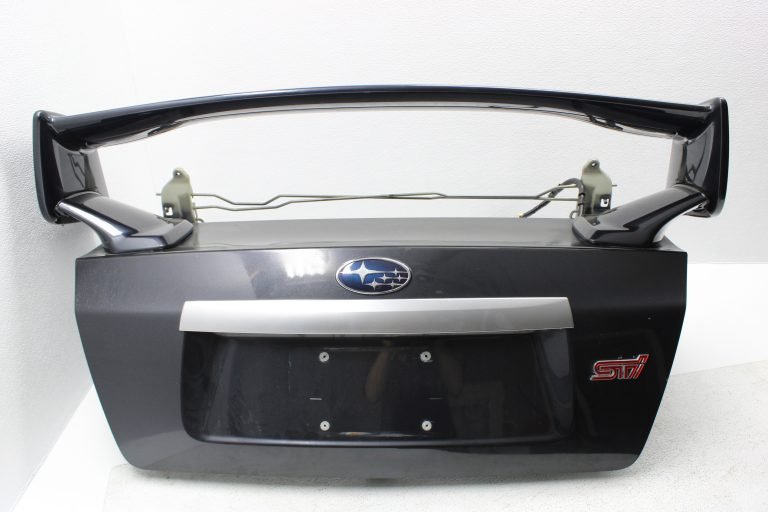 2008-2014 SUBARU IMPREZA WRX STI SEDAN TRUNK LID WING SPOILER DGM GREY OEM