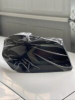 OLM Evolution Tail Lights - Subaru WRX / STI 2015-2021 (Smoked lens/ White bar/ Black Base)