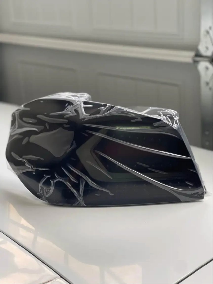 OLM Evolution Tail Lights - Subaru WRX / STI 2015-2021 (Smoked lens/ White bar/ Black Base)