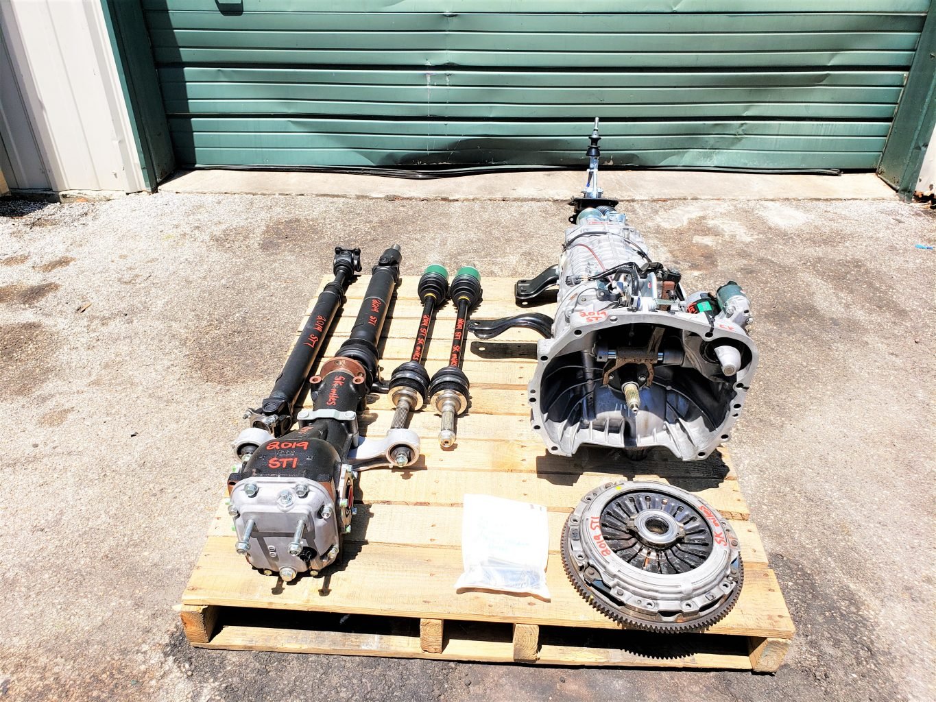 2019-2021 SUBARU WRX STI 6 SPEED MANUAL TRANSMISSION SWAP 6MT 5K MILES EJ257 - Image 4