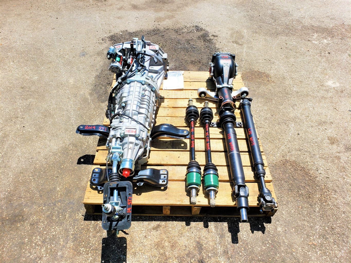 2019-2021 SUBARU WRX STI 6 SPEED MANUAL TRANSMISSION SWAP 6MT 5K MILES EJ257 - Image 2