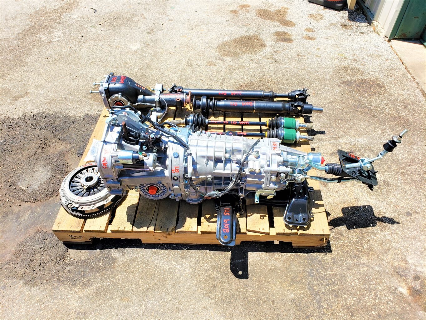 2019-2021 SUBARU WRX STI 6 SPEED MANUAL TRANSMISSION SWAP 6MT 5K MILES EJ257 - Image 11