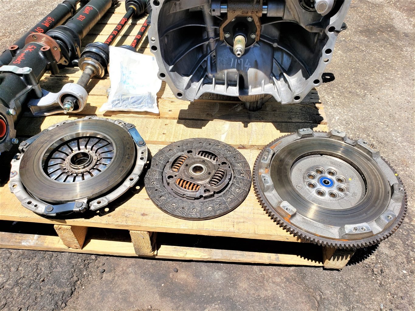 2019-2021 SUBARU WRX STI 6 SPEED MANUAL TRANSMISSION SWAP 6MT 5K MILES EJ257 - Image 10