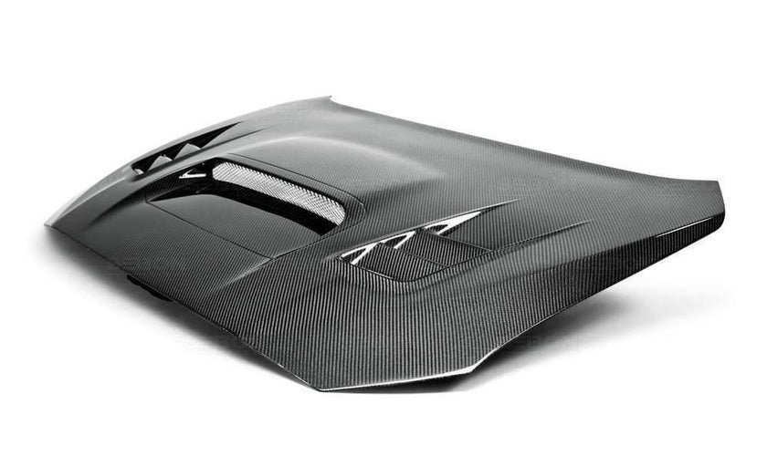 Seibon CW-Style Carbon Fiber Hood | 2015-2021 Subaru WRX/STI (HD15SBIMP-CW) - Image 2
