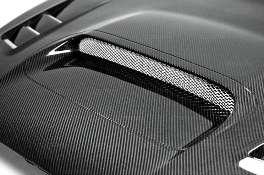 Seibon CW-Style Carbon Fiber Hood | 2015-2021 Subaru WRX/STI (HD15SBIMP-CW) - Image 4