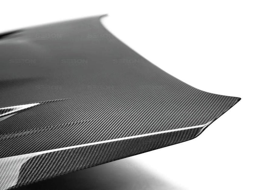 Seibon CW-Style Carbon Fiber Hood | 2015-2021 Subaru WRX/STI (HD15SBIMP-CW) - Image 5