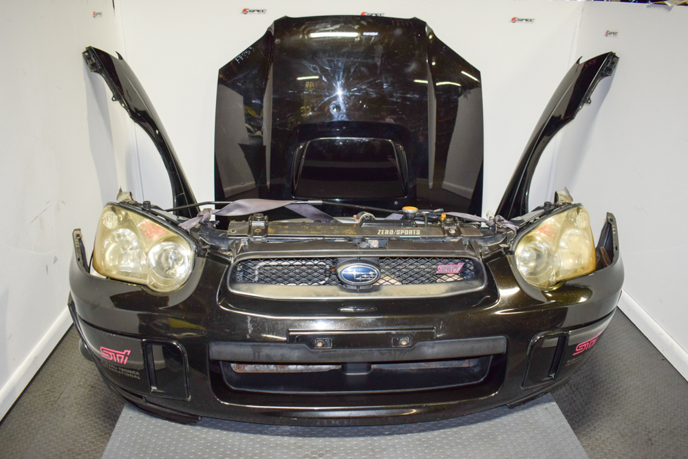 2004 2005 Subaru Impreza WRX GDB STI Sedan Front End Conversion With Blobeye HID Headlights For Sale