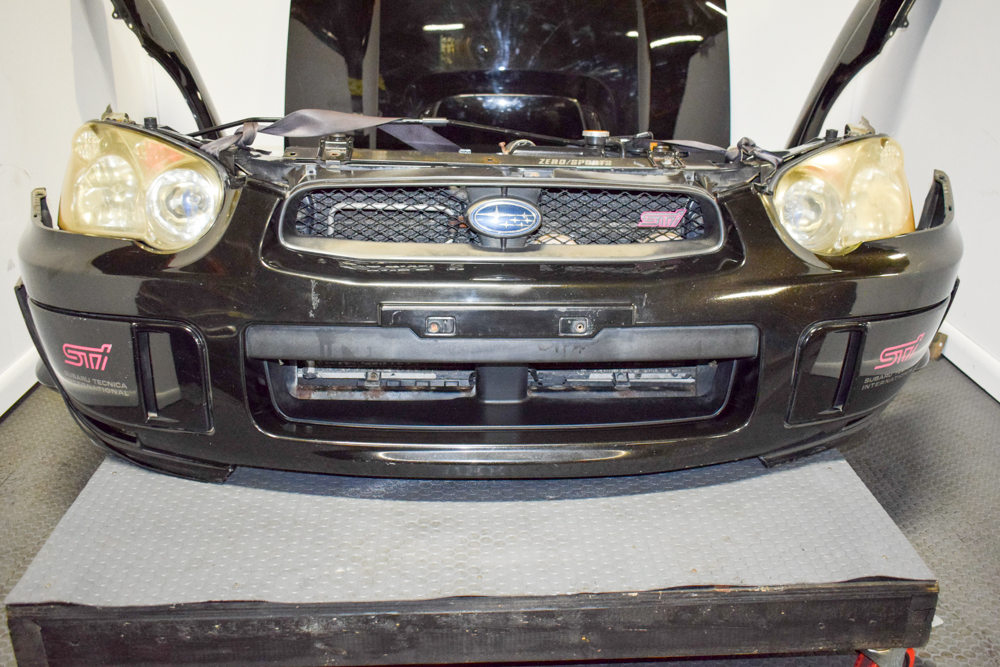 2004 2005 Subaru Impreza WRX GDB STI Sedan Front End Conversion With Blobeye HID Headlights For Sale - Image 3
